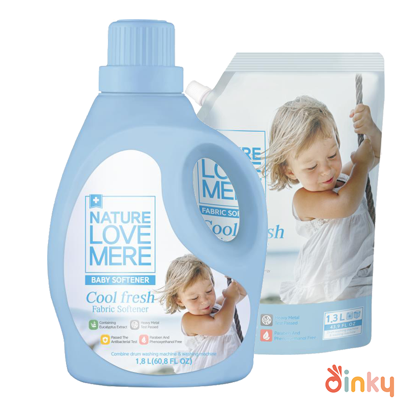 【Nature Love Mere 네이쳐러브메레】 Baby Laundry Fabric Softener Cool Fresh Bottle Korea Natural Premium Cleaning agent - by the dinky shop