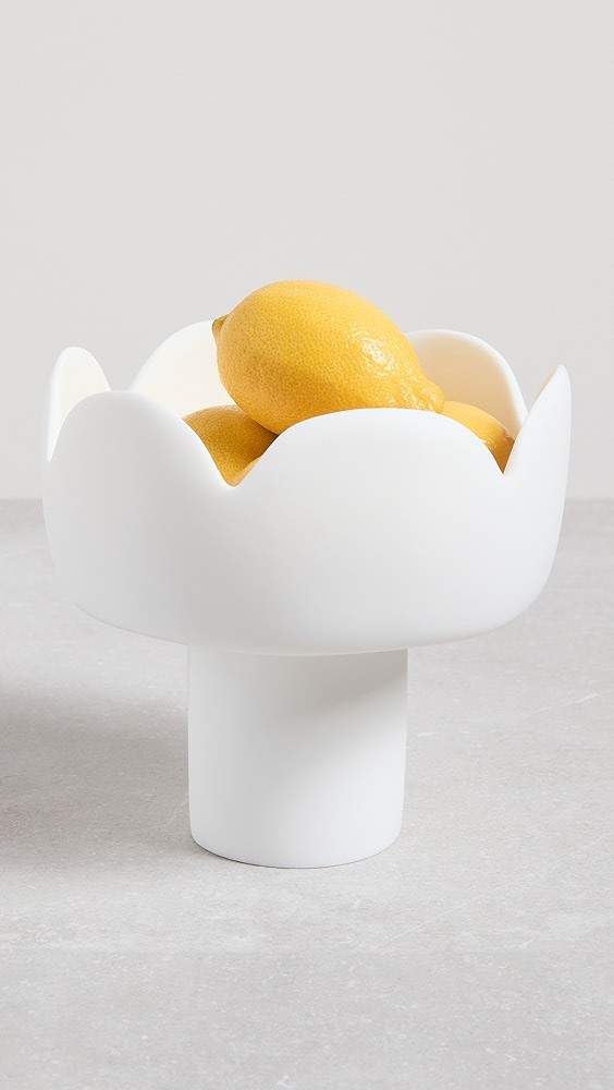 Fleur Medium Footed Bowl