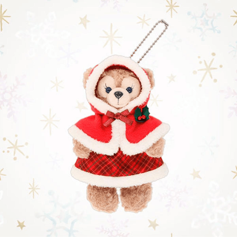 Tokyo Disney 2024 Christmas Limited Edition Plush Toy Standing Pendant ShellieMay